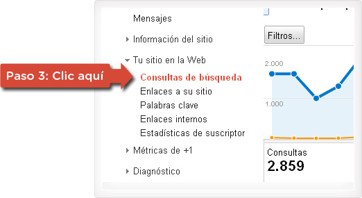 Consultas de búsquedas