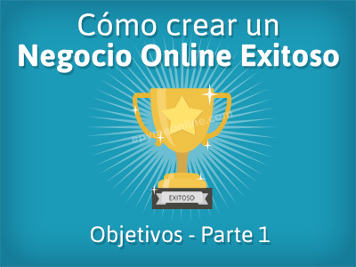 Definir objetivos Negocio Online