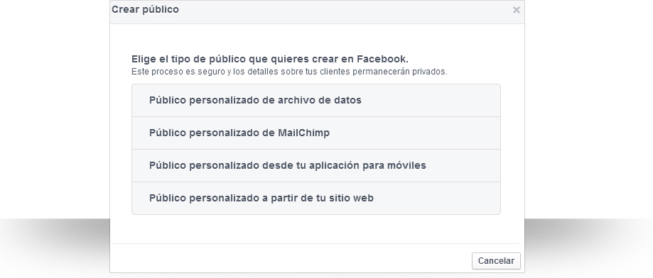 Publico personalizado
