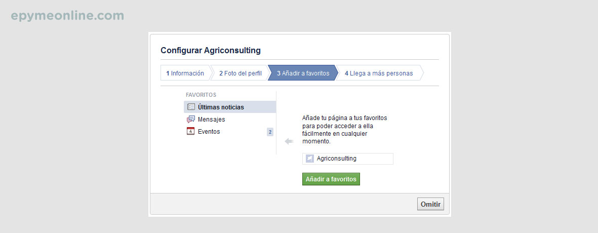 Paso 4: Añadir a Favoritos